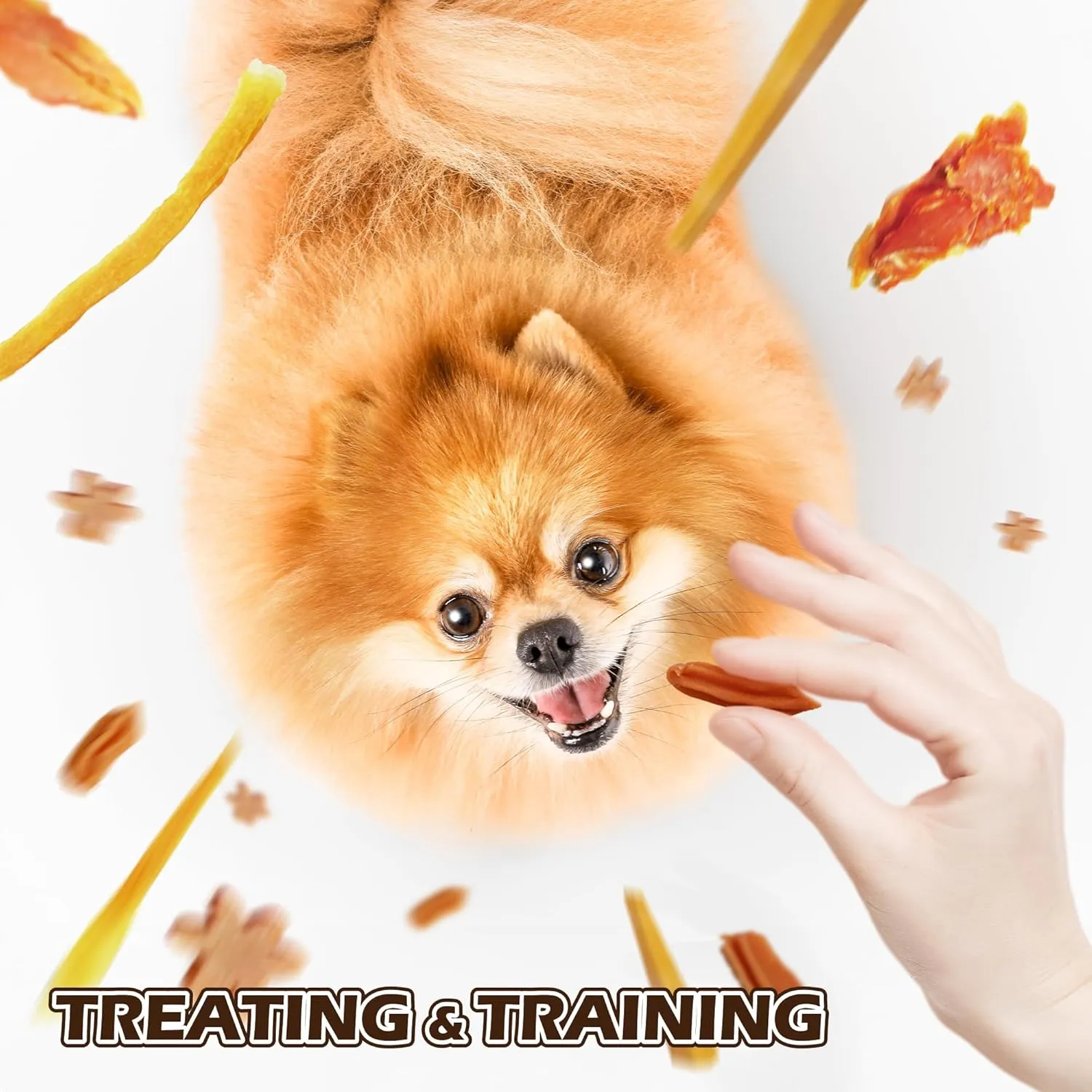 Afreschi Natural Turkey Treats Mini Bars  6 oz, USA-Sourced, All-Natural, Hypoallergenic, Low-Fat, Healthy & Easily Digestible, Puppy & Training Snack