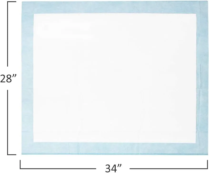 BV Pet Training Pads for Dogs and Puppies, X-Large 28" x 34" Training Pad, Quick Absorb, Dog Pee Pads, Doggie Potty Pads, Disposable Puppy Pads XL (40-Count), Extra Large Dog Pads