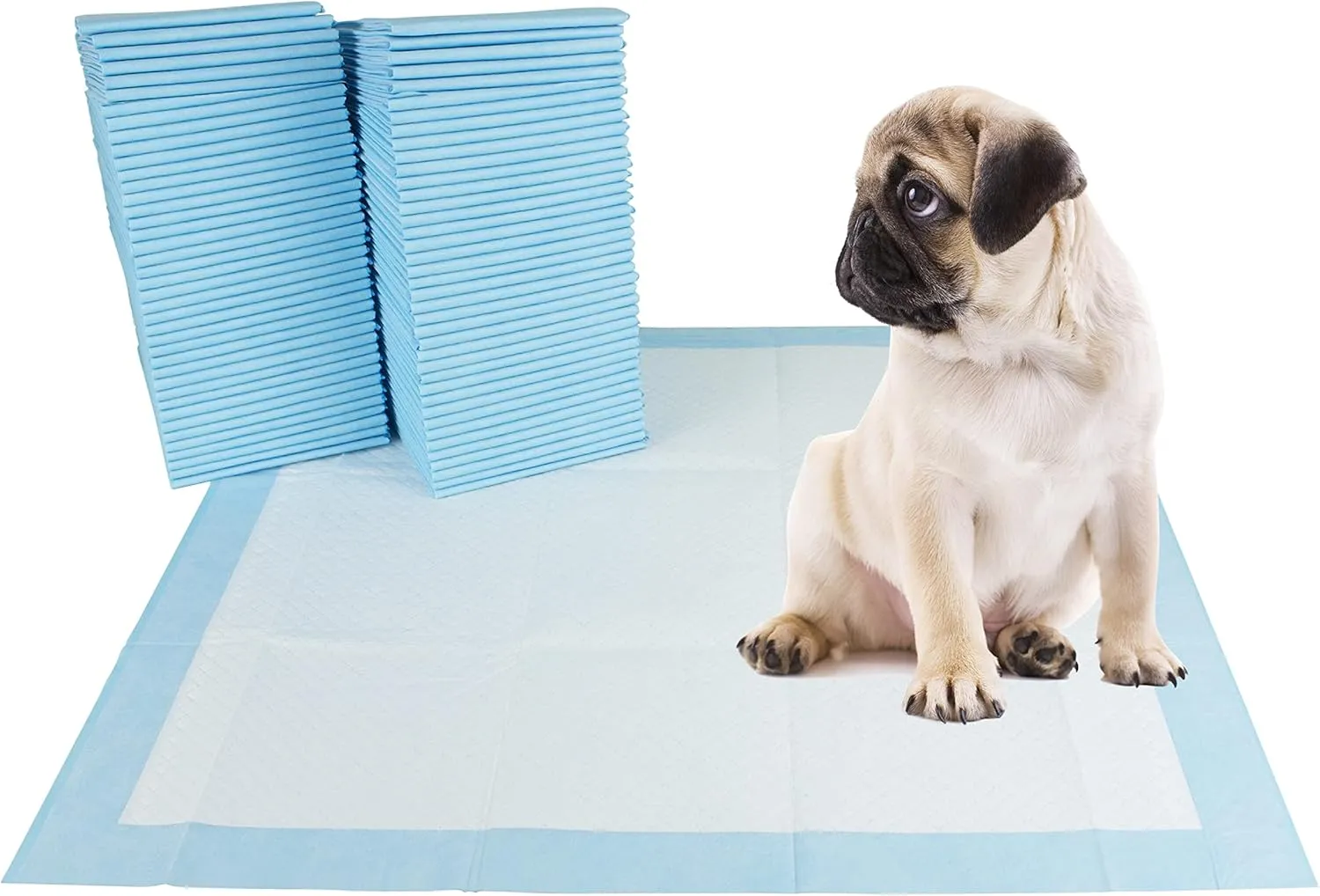 BV Pet Training Pads for Dogs and Puppies, X-Large 28" x 34" Training Pad, Quick Absorb, Dog Pee Pads, Doggie Potty Pads, Disposable Puppy Pads XL (40-Count), Extra Large Dog Pads