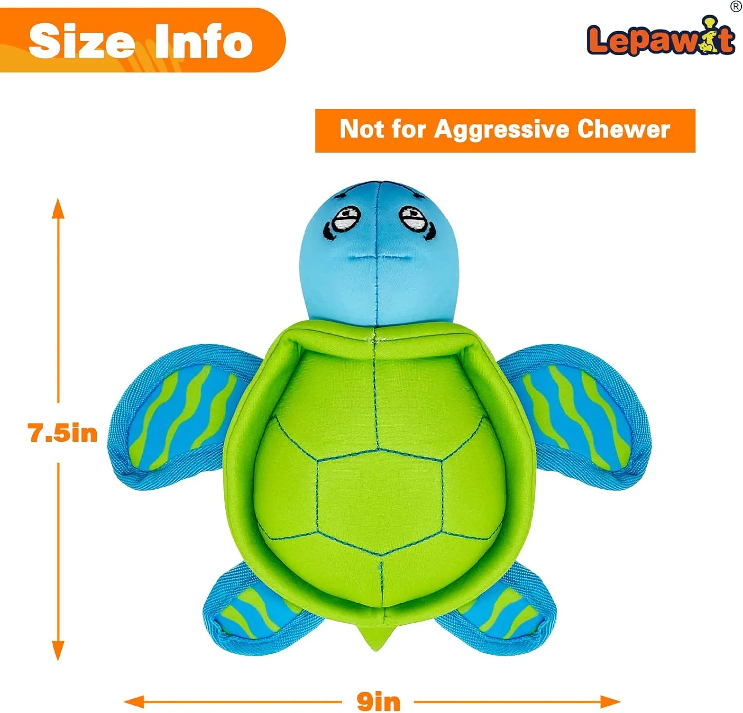 Dog Pool Toys, Floating Water Toys for Dogs, Squeaky Dog Toys for Water or Pool, Outdoor Beach Interactive Dog Toys for Small and Medium Dogs  Turtle