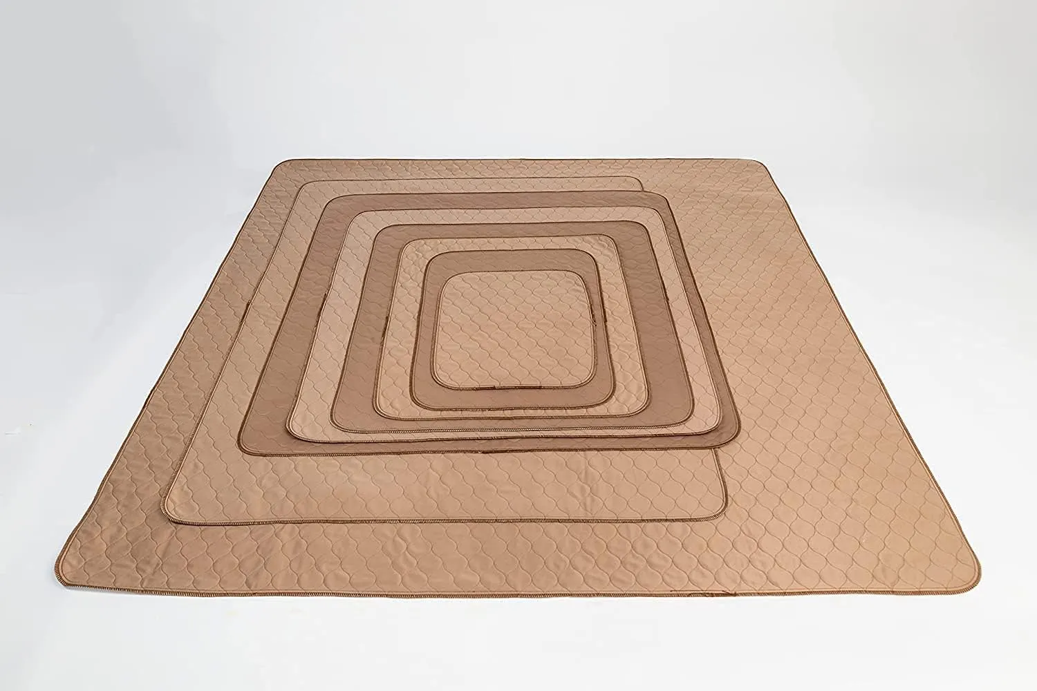EZwhelp Reusable Dog Pee Pads - Waterproof Training Pads for Dogs - Washable & Sanitary - Rounded Corners - Laminated, Lightweight, Durable - Pet Essentials for Puppy Training and Whelping - 41" x 41"