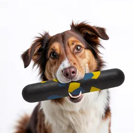 Goughnuts Large Water Stick  Floating Dog Toys for Water Fetch, Interactive Heavy Duty Dog Pool Toy for Aggressive Chewers, Big and Large Dogs 60  lbs, Natural Reinforced Rubber Float, USA Made