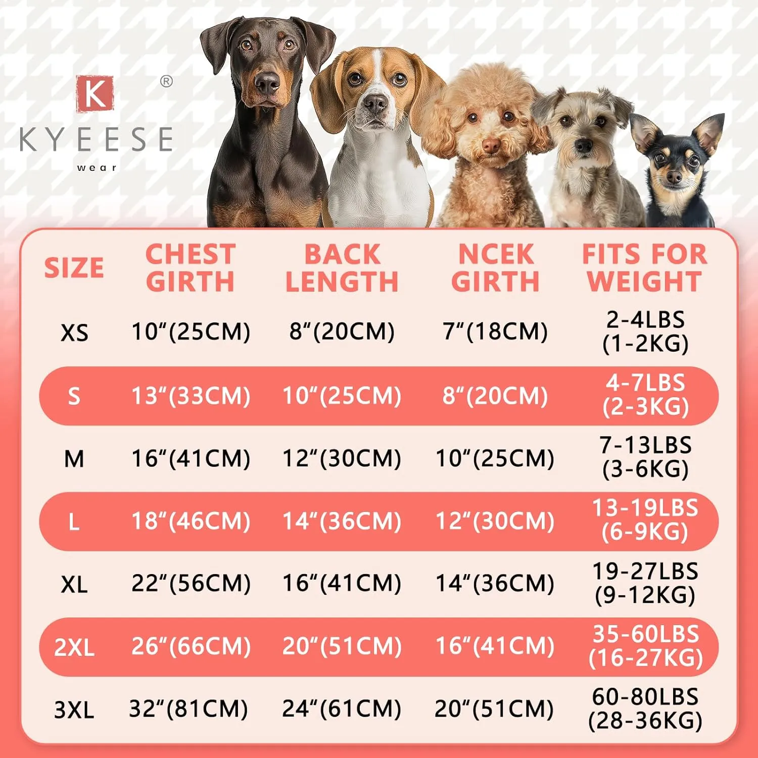 KYEESE Dog Sweaters Turtleneck Dog Sweater for Medium Large Dog Knitwear Sweater with Bowtie Warm Dogs Sweater Dress Pet Clothes Dogs Coats Pet Sweater Beige
