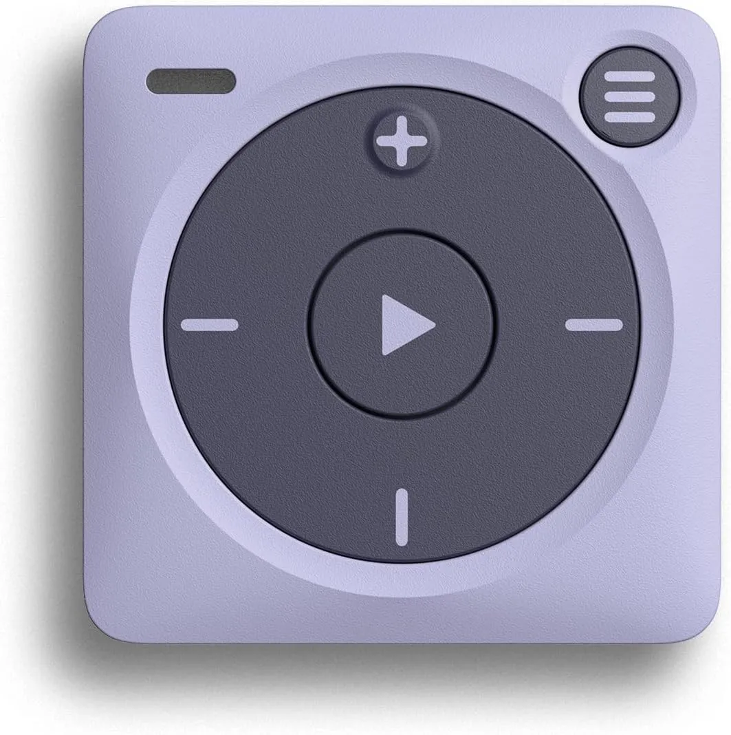 Mighty 3 Spotify & Amazon Music Player - Compatible with Bluetooth & Wired Headphones - 1,000  Song Storage - Screen Free Music Player - No Phone Needed - (Lavender)