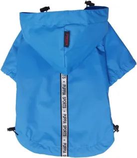 Puppia Authentic Base Jumper Raincoat, Small, Sky Blue