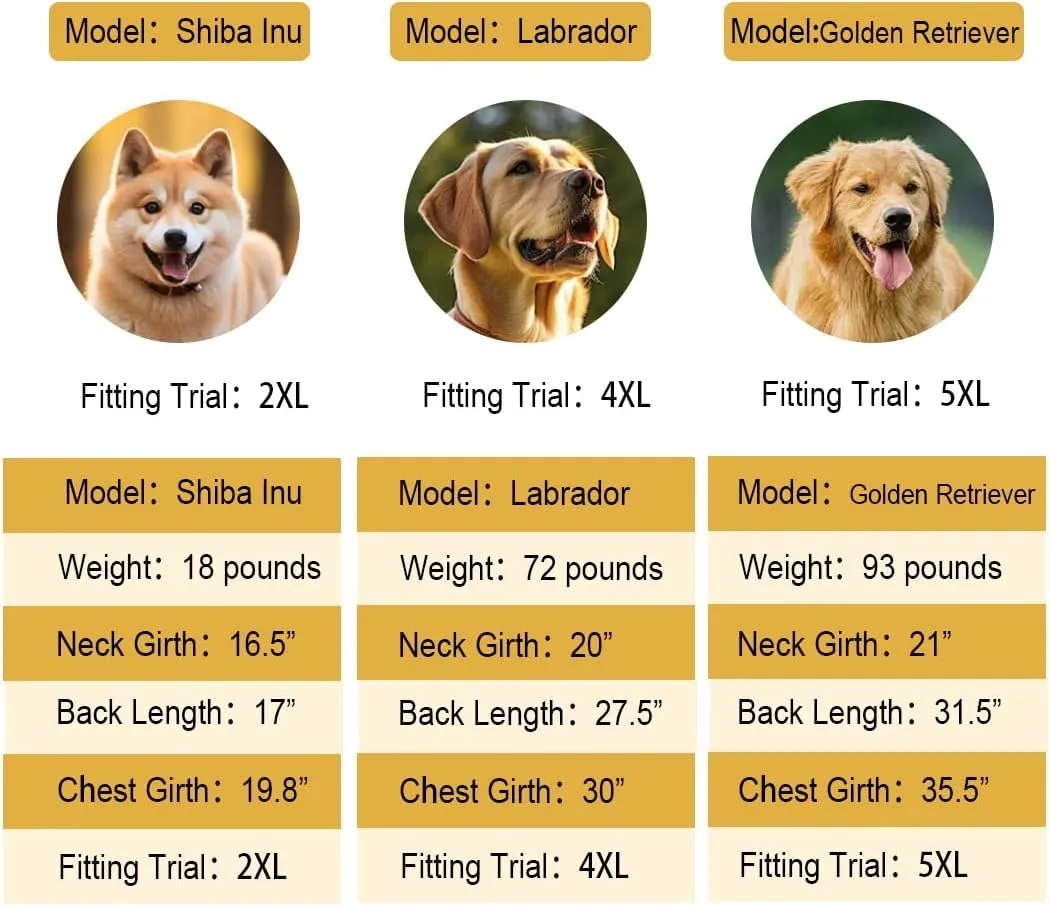Reflective Dog Raincoat Waterproof Adjustable Dog Hooded Poncho Raincoat for Medium Large Dogs, Lightweight Pet Rain Jacket(Orange, 7XL)