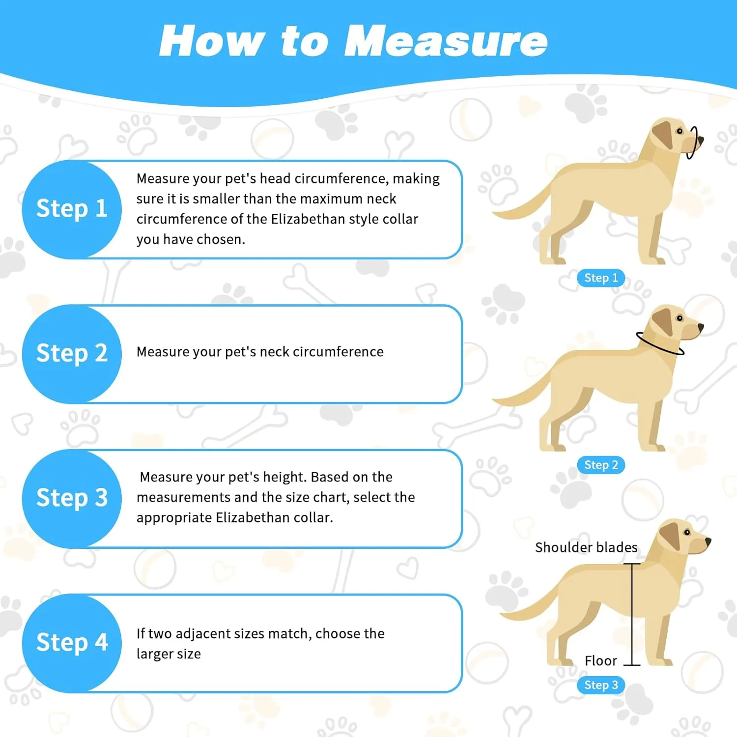 Soft Dog Cone Alternative After Surgery, Comfortable Adjustable Dog Recovery Collars & Cones, Waterproof Elizabethan Donut Collar for Small Dogs to Stop Licking